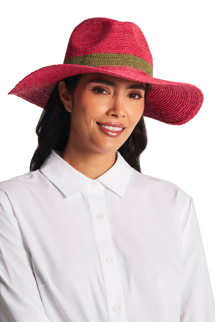 Women's Crochet Fedora | Magnolia Pink