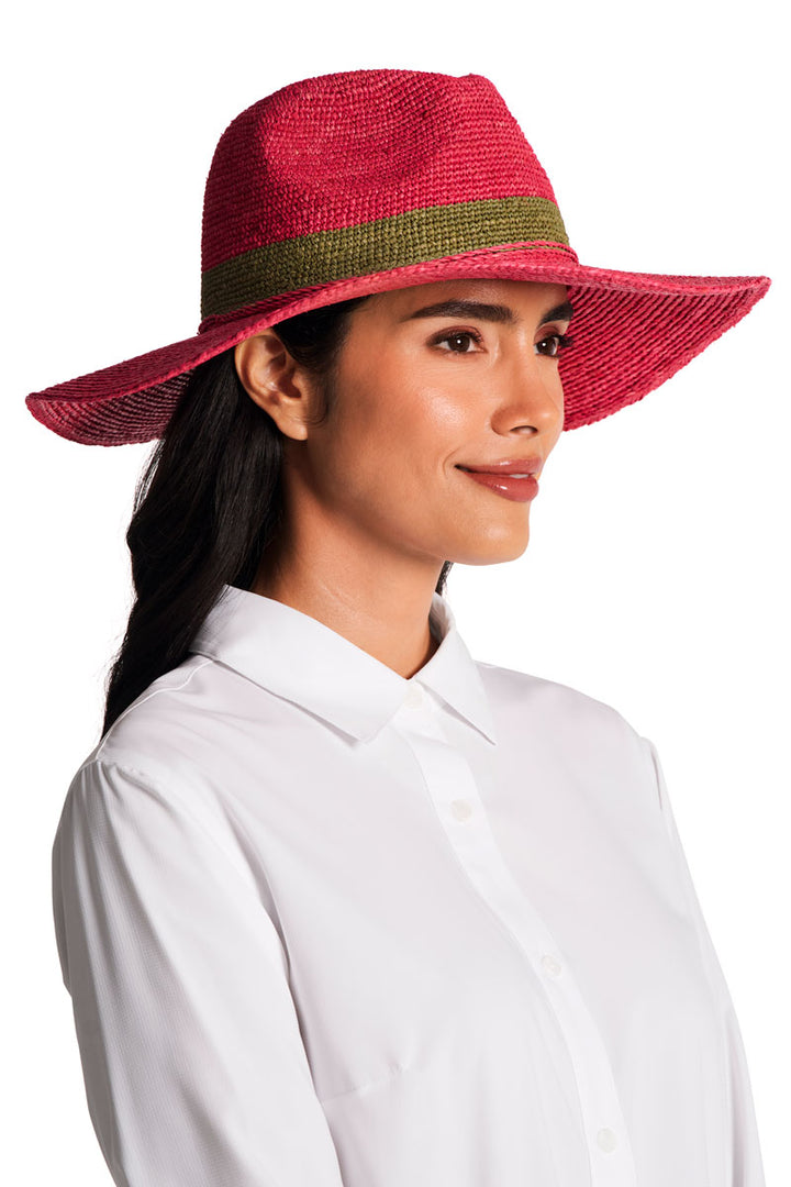 Women's Crochet Fedora | Magnolia Pink