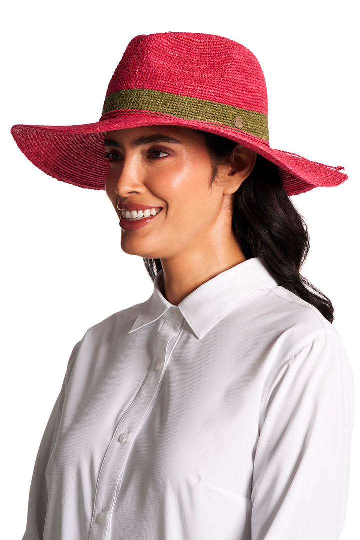 Women's Crochet Fedora | Magnolia Pink