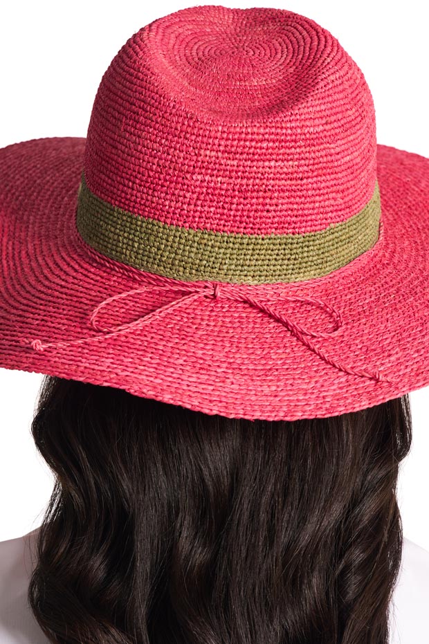Women's Crochet Fedora | Magnolia Pink