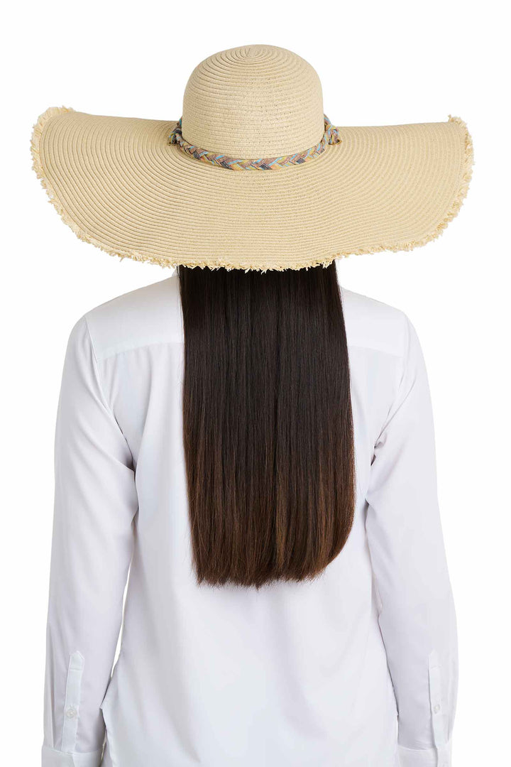 Large Brim Floppy Sun Hat | Natural