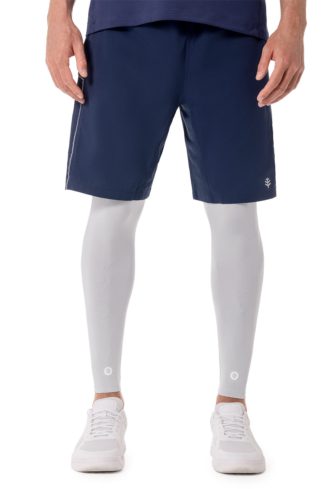 Unisex Maxshield Performance Leg Sleeves Sleek Grey Upf 50 