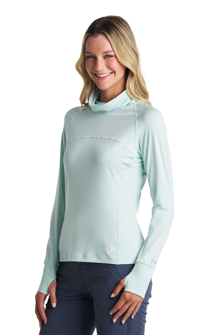 Women's Vented Fishing T-Shirt | Misty Aqua