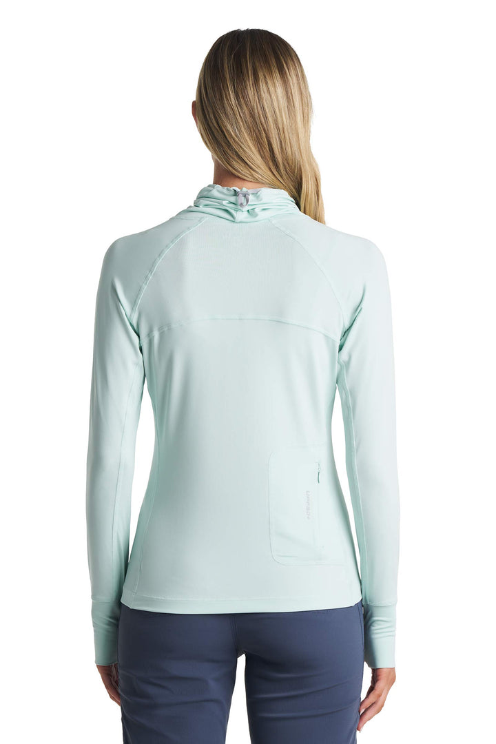 Women's Vented Fishing T-Shirt | Misty Aqua