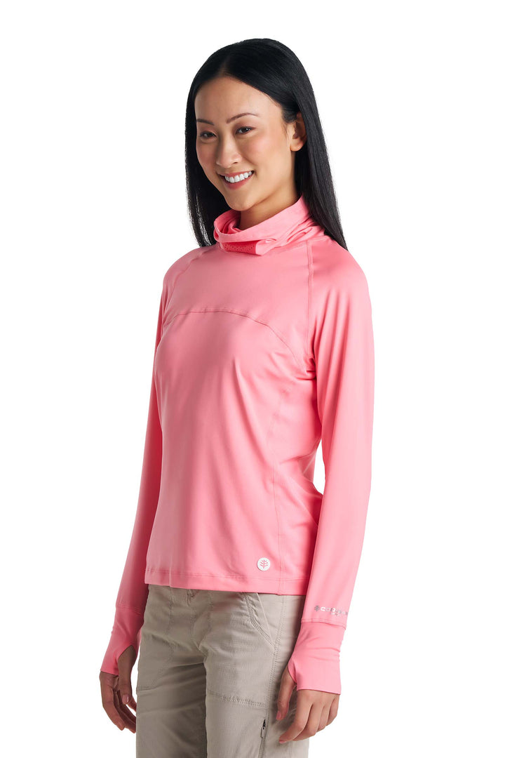 Women's Vented Fishing T-Shirt | Flamingo Pink