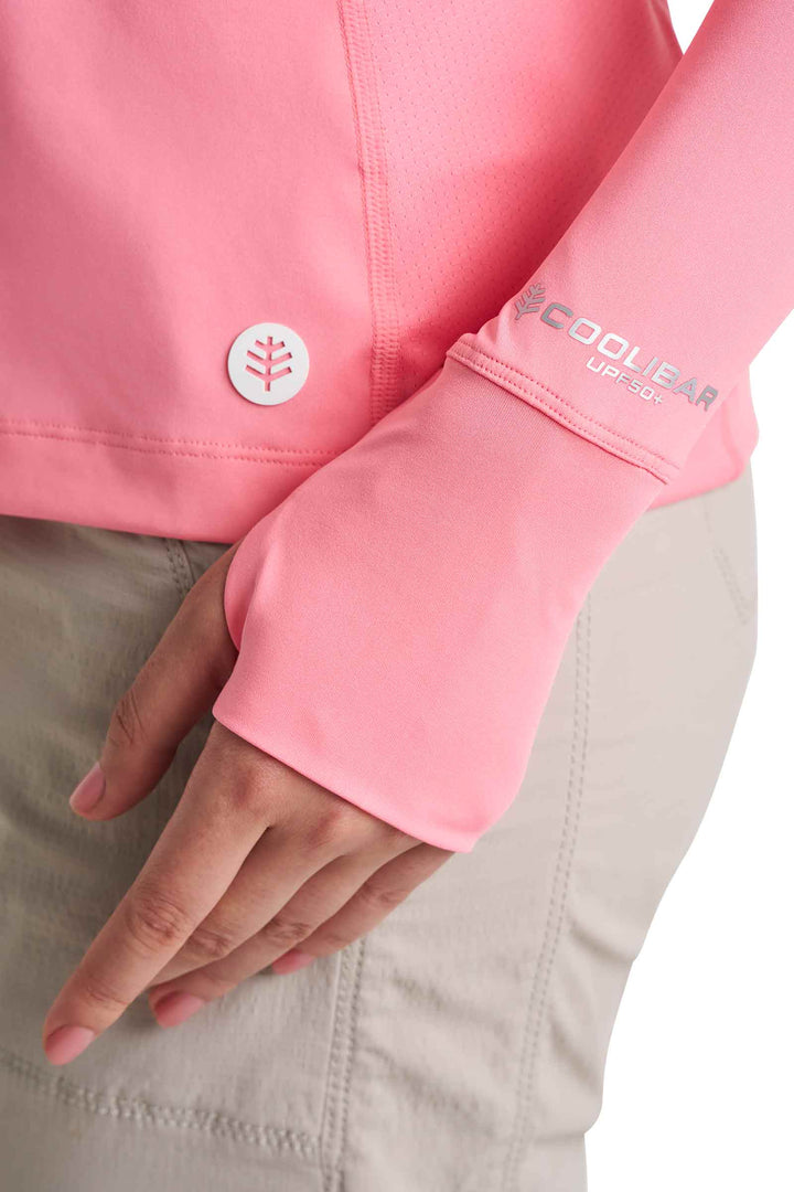 Women's Vented Fishing T-Shirt | Flamingo Pink