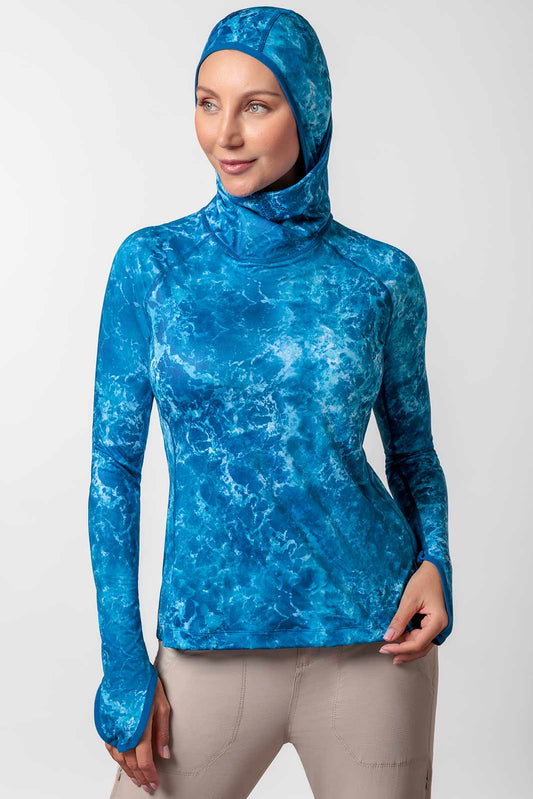 Color_Blue Water Print