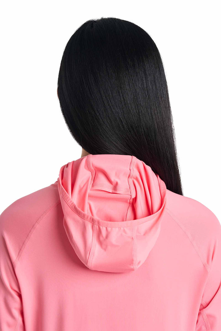 Women's Vented Sun Hoodie | Flamingo Pink