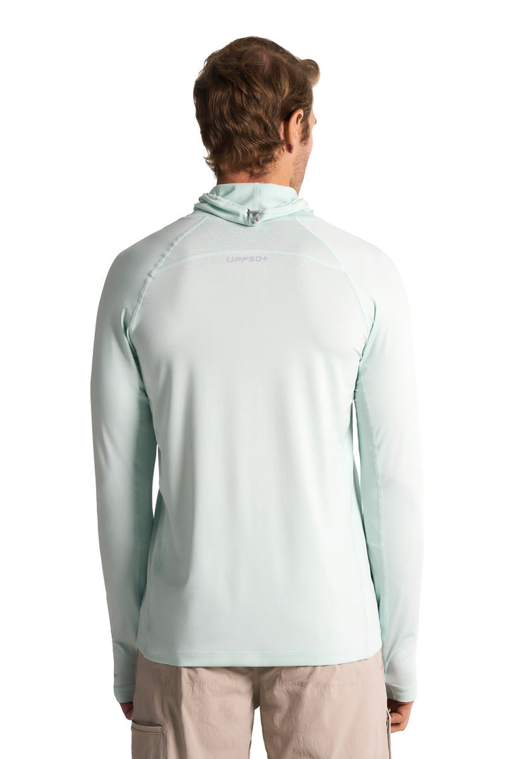 Men's Long Sleeve Fishing T-Shirt | Misty Aqua
