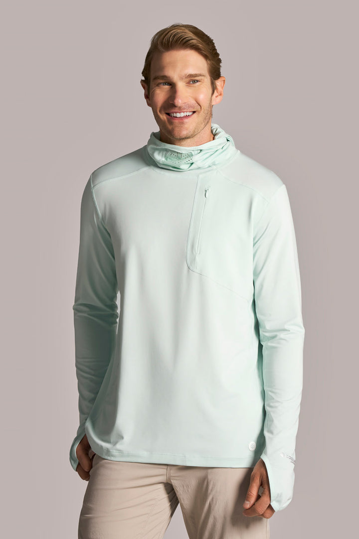Men's Fishing Hoodie | Misty Aqua