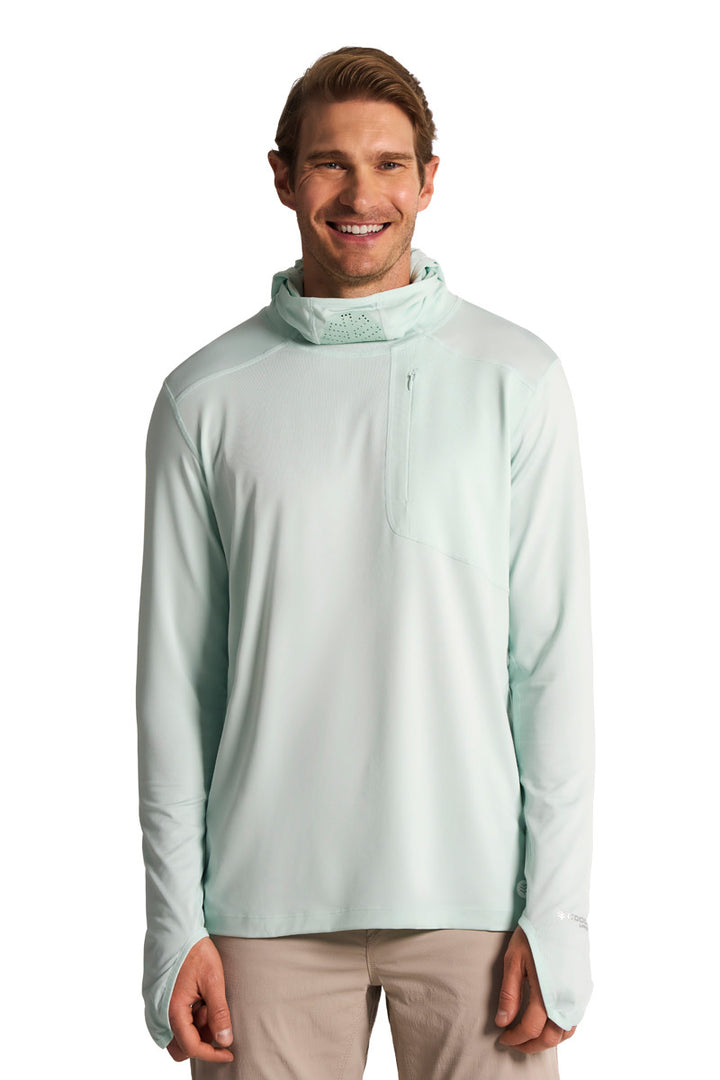 Men's Fishing Hoodie | Misty Aqua