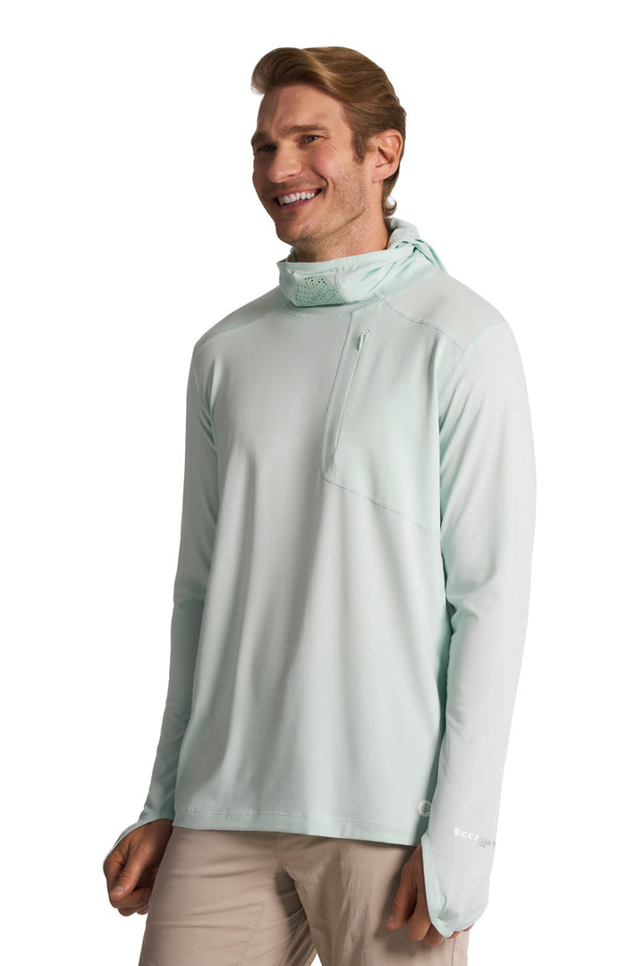 Men's Fishing Hoodie | Misty Aqua