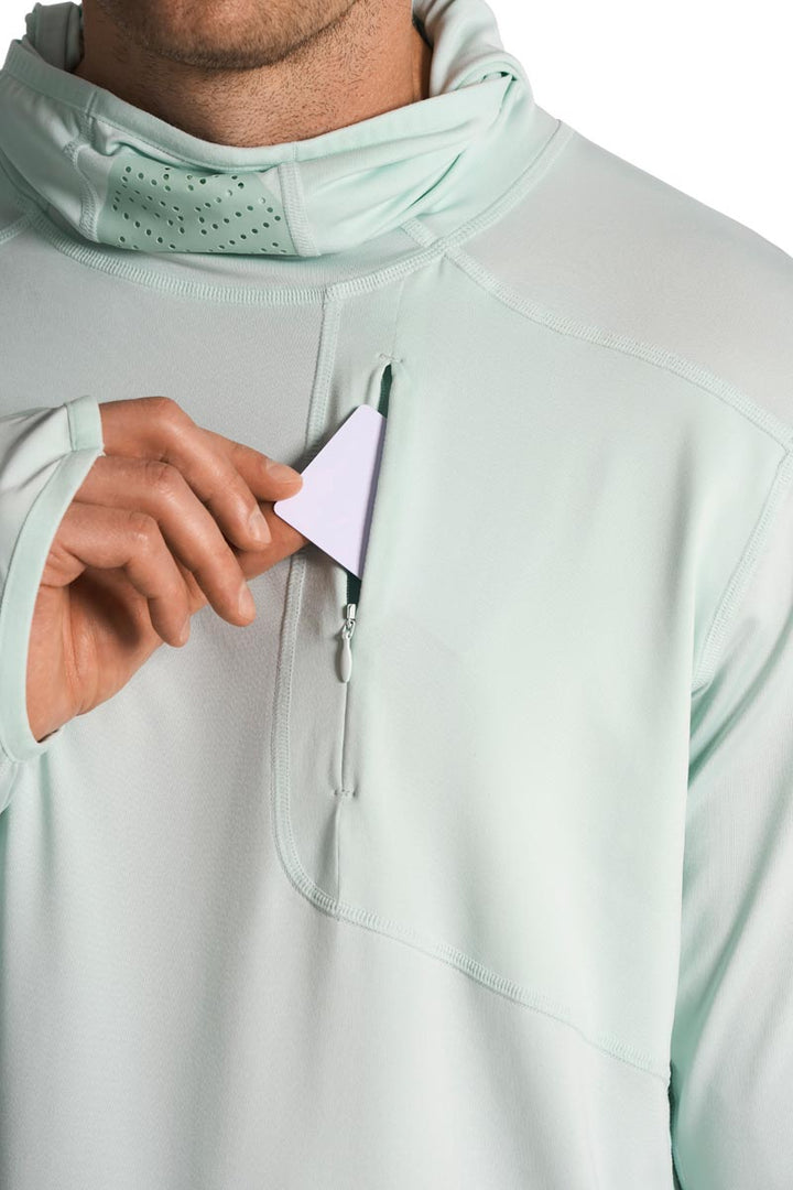 Men's Fishing Hoodie | Misty Aqua