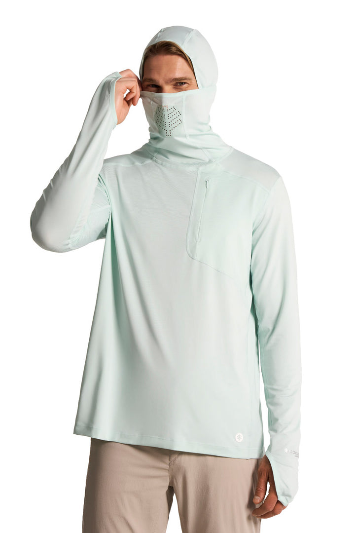 Men's Fishing Hoodie | Misty Aqua