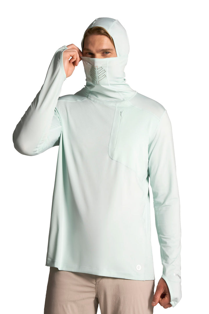 Men's Fishing Hoodie | Misty Aqua