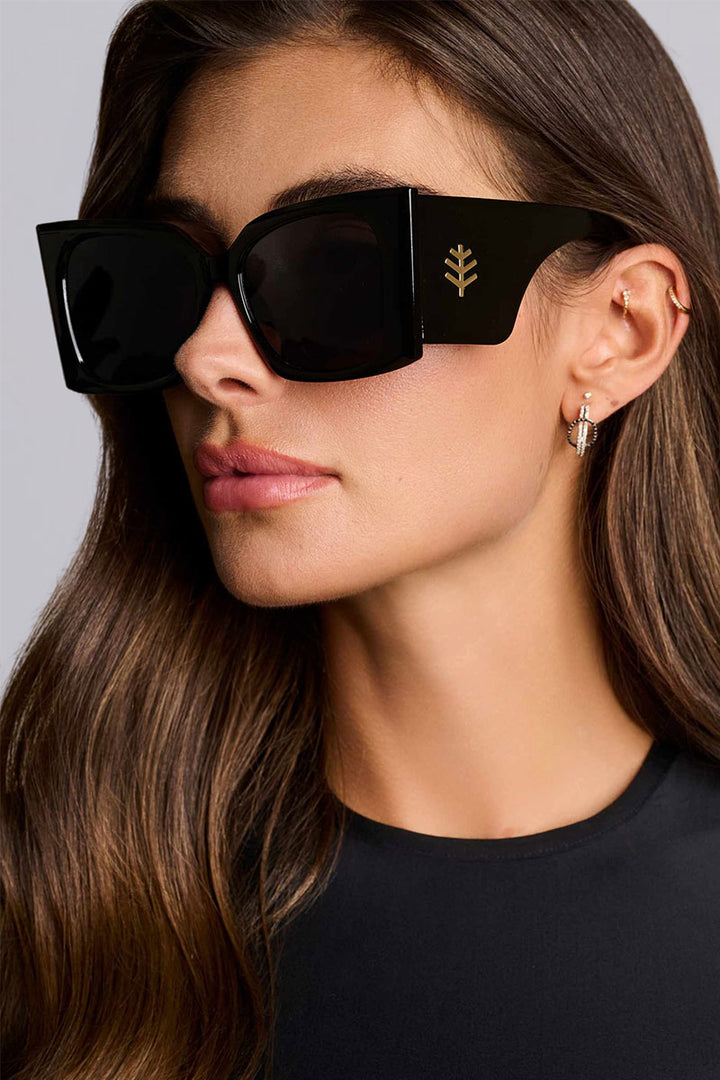 Grandview Fashion Sunglasses | Black UPF 50+