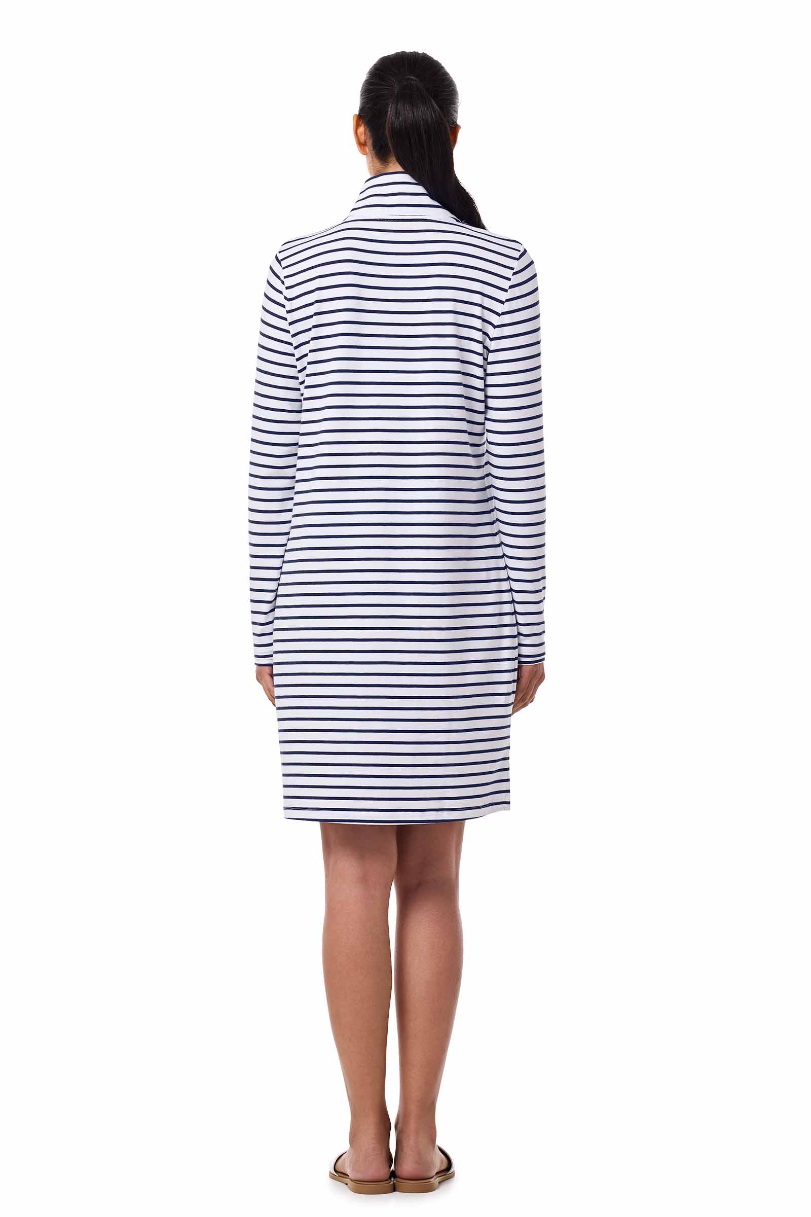 Color_White/Navy Stripe