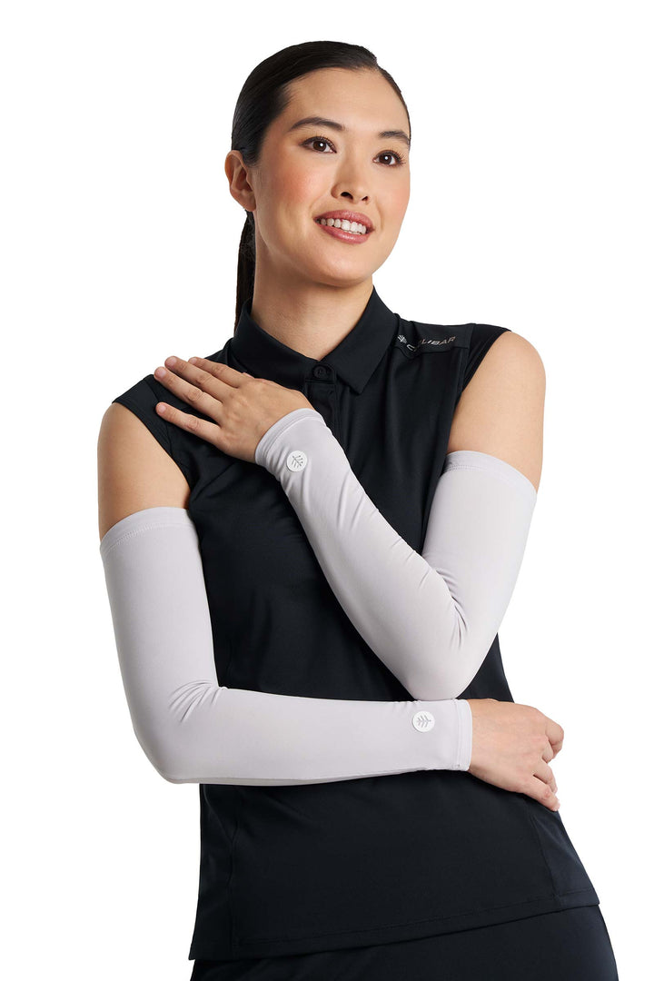 Women's Performance Arm Sleeves | Sleek Grey