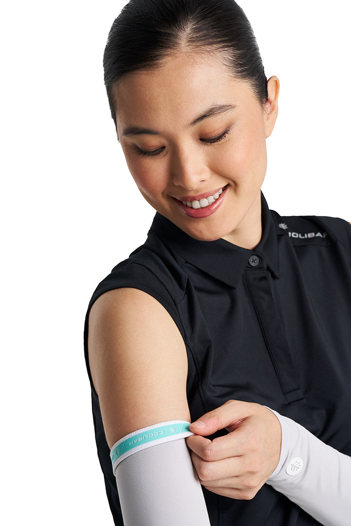 Women's Performance Arm Sleeves | Sleek Grey