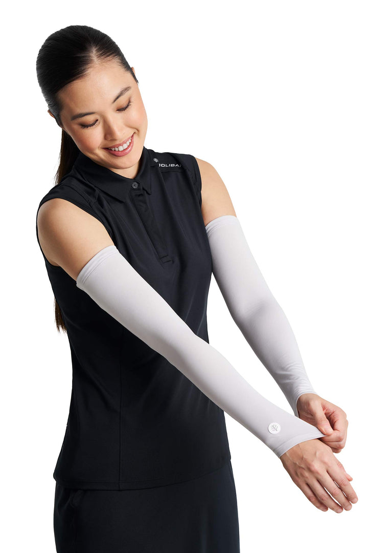 Women's Performance Arm Sleeves | Sleek Grey