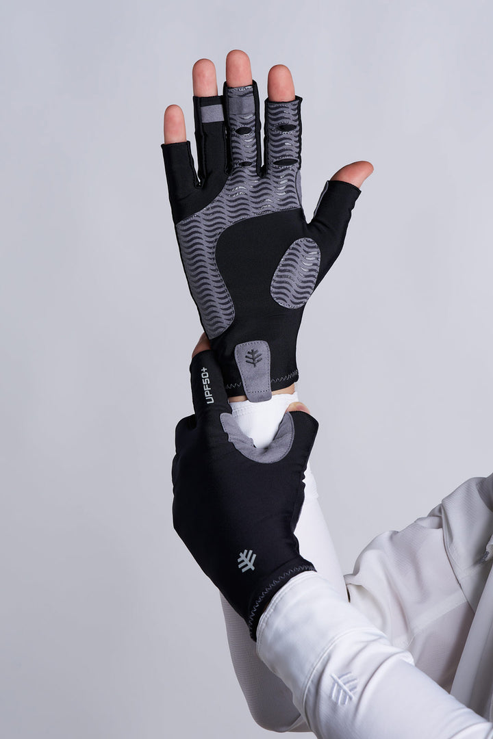 Outdoor Sun Gloves | Black