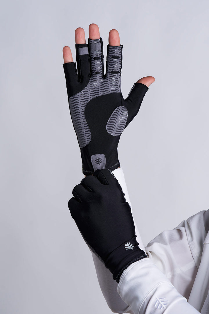 Outdoor Sun Gloves | Black