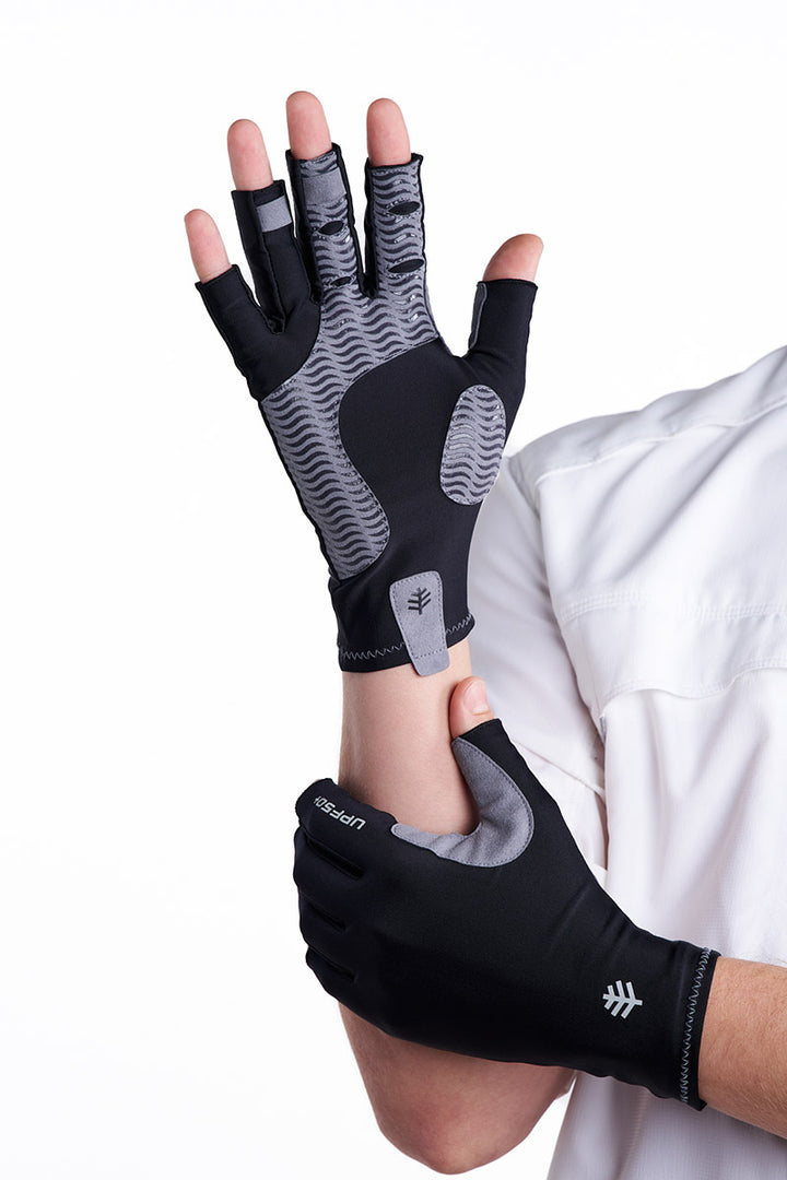 Outdoor Sun Gloves | Black