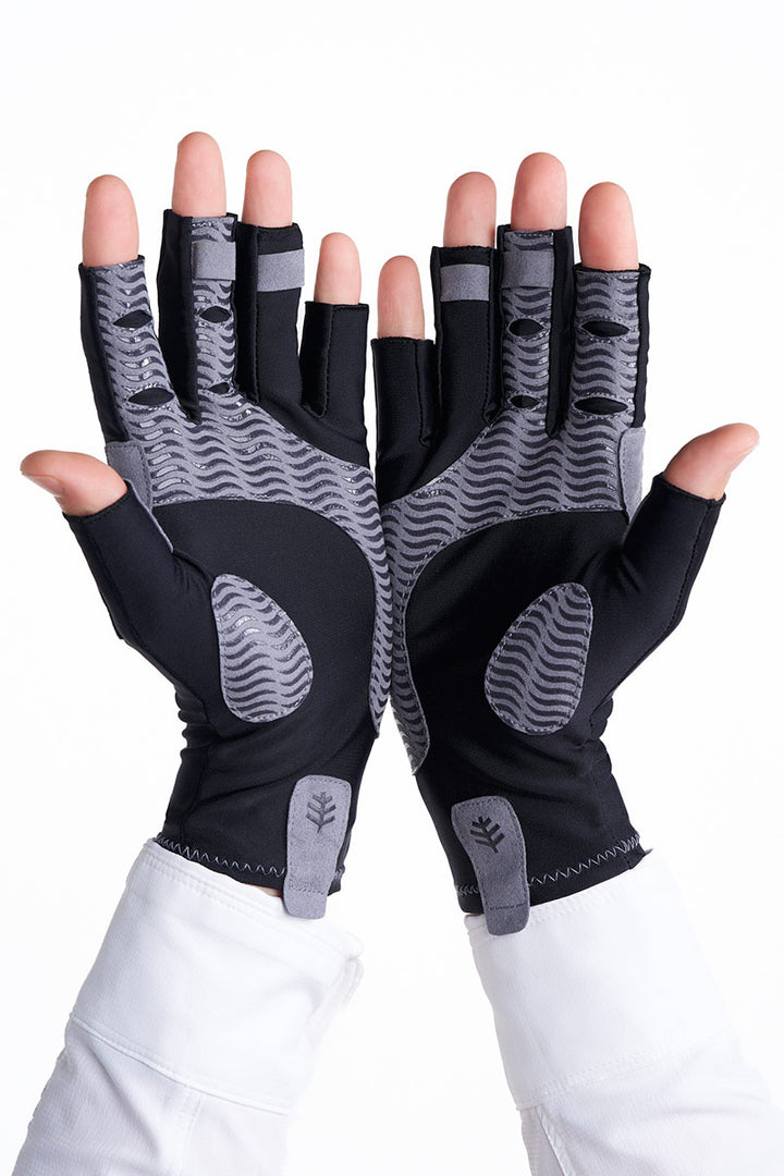 Outdoor Sun Gloves | Black