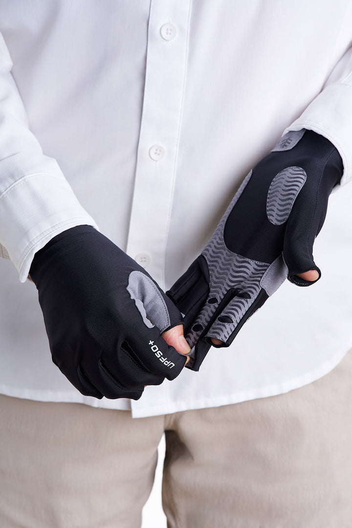 Outdoor Sun Gloves | Black