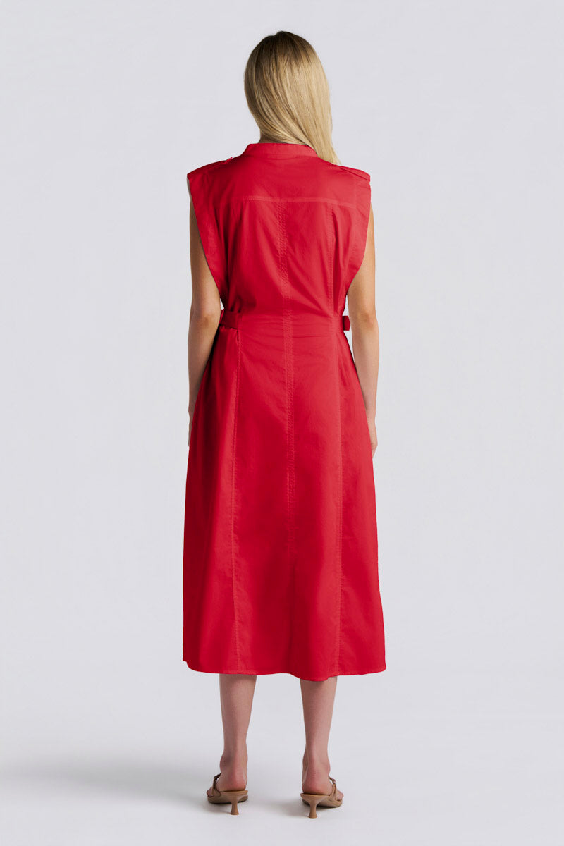 Women's Reflection Sleeveless Dress | Cherry UPF 50+