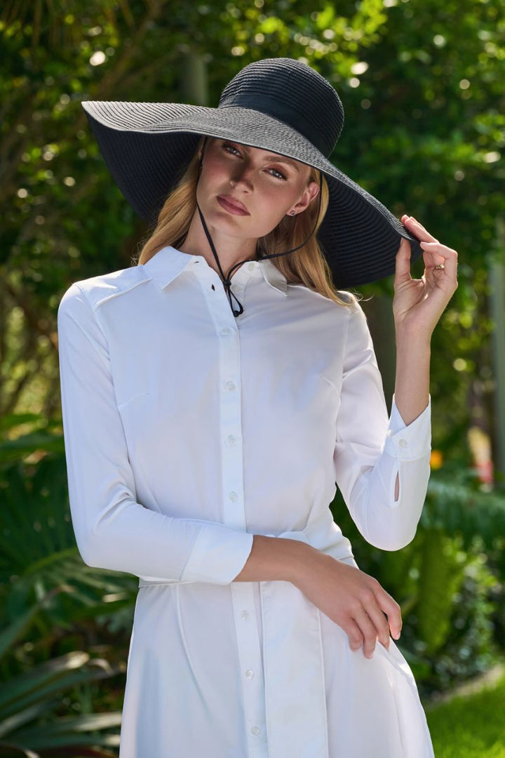Women's Ultra Wide Sun Hat | Black