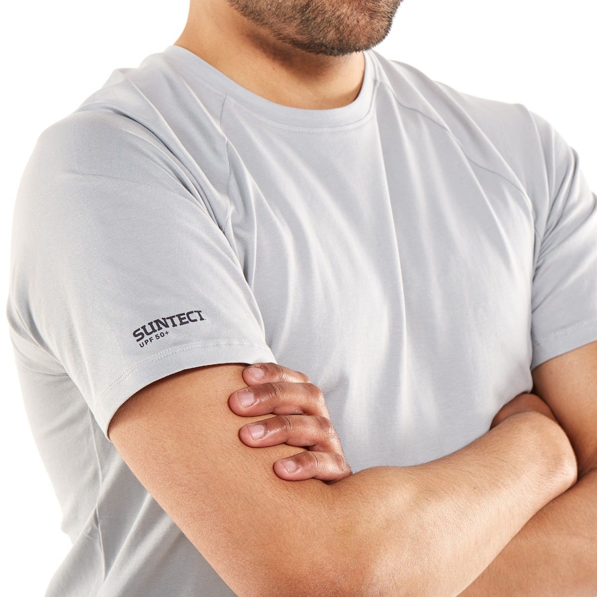 Men's Contractor Short Sleeve Tee | Slate Grey UPF 50+