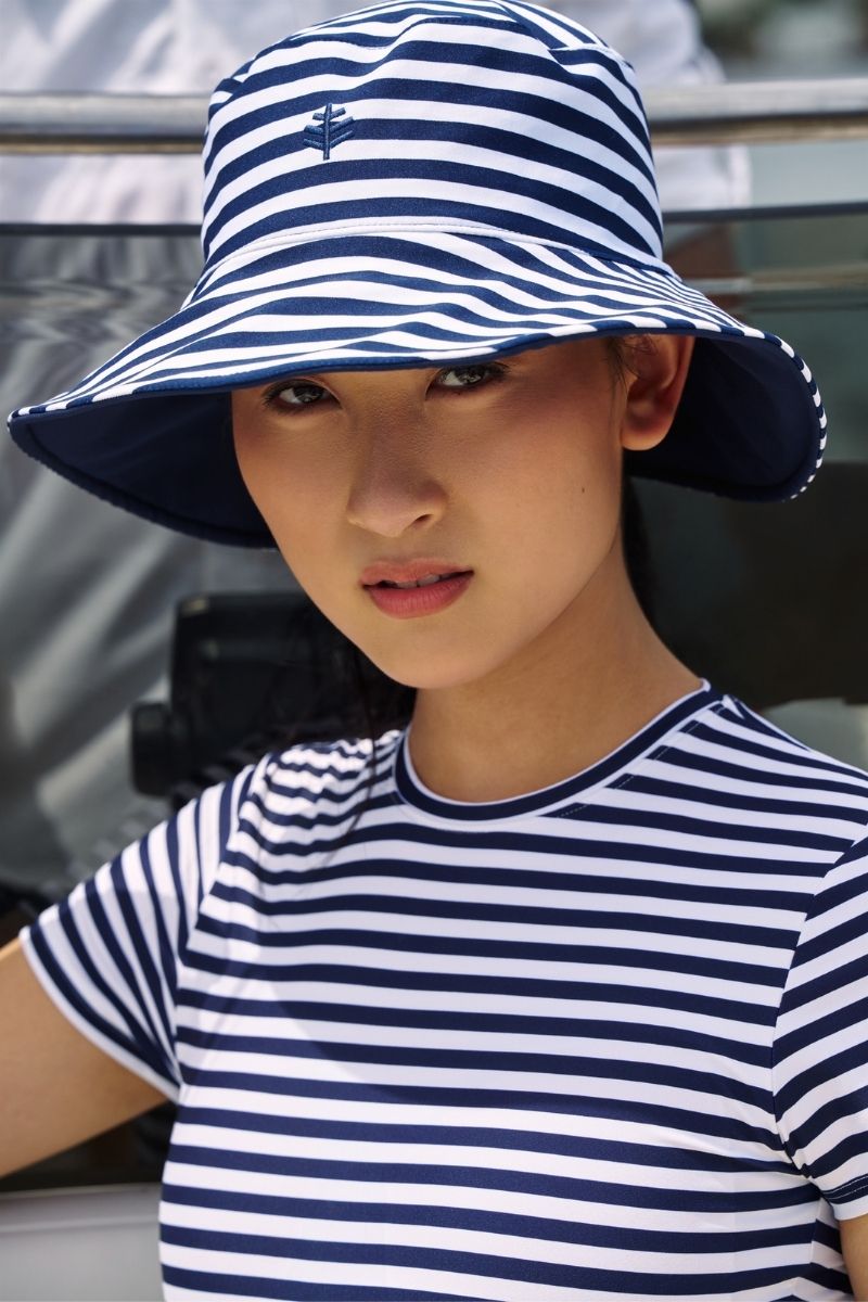 Color_White/Navy Stripe