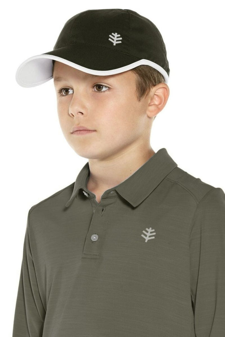 Kids' Sport Cap | Black/White