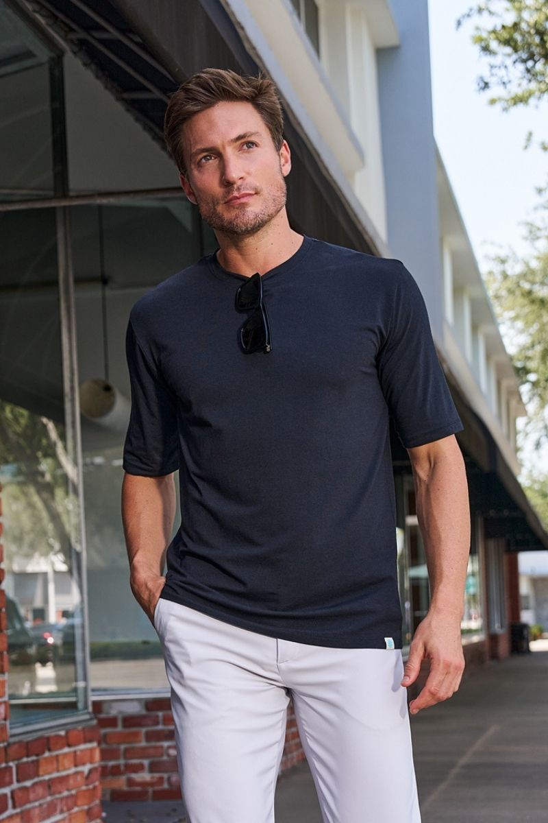 Men's Short Sleeve T-Shirt | Black UPF 50+