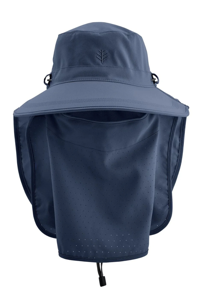 Stevie Ultra Sun Hat Navy UPF 50+ - Main Image