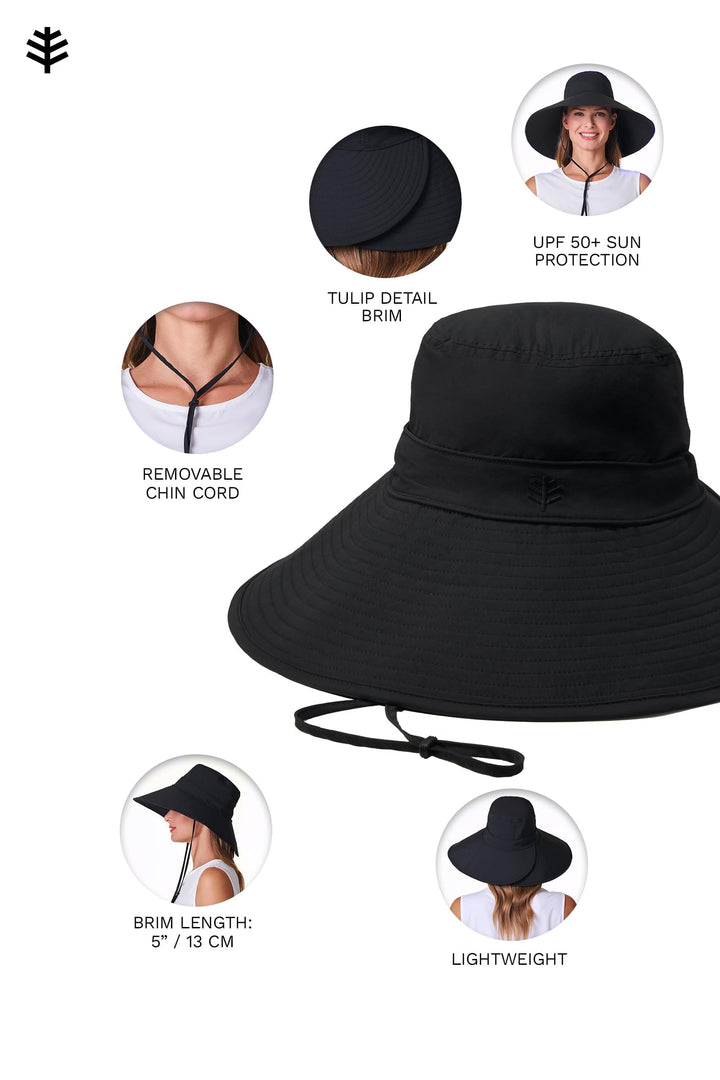 Women's Travel Hat | Black