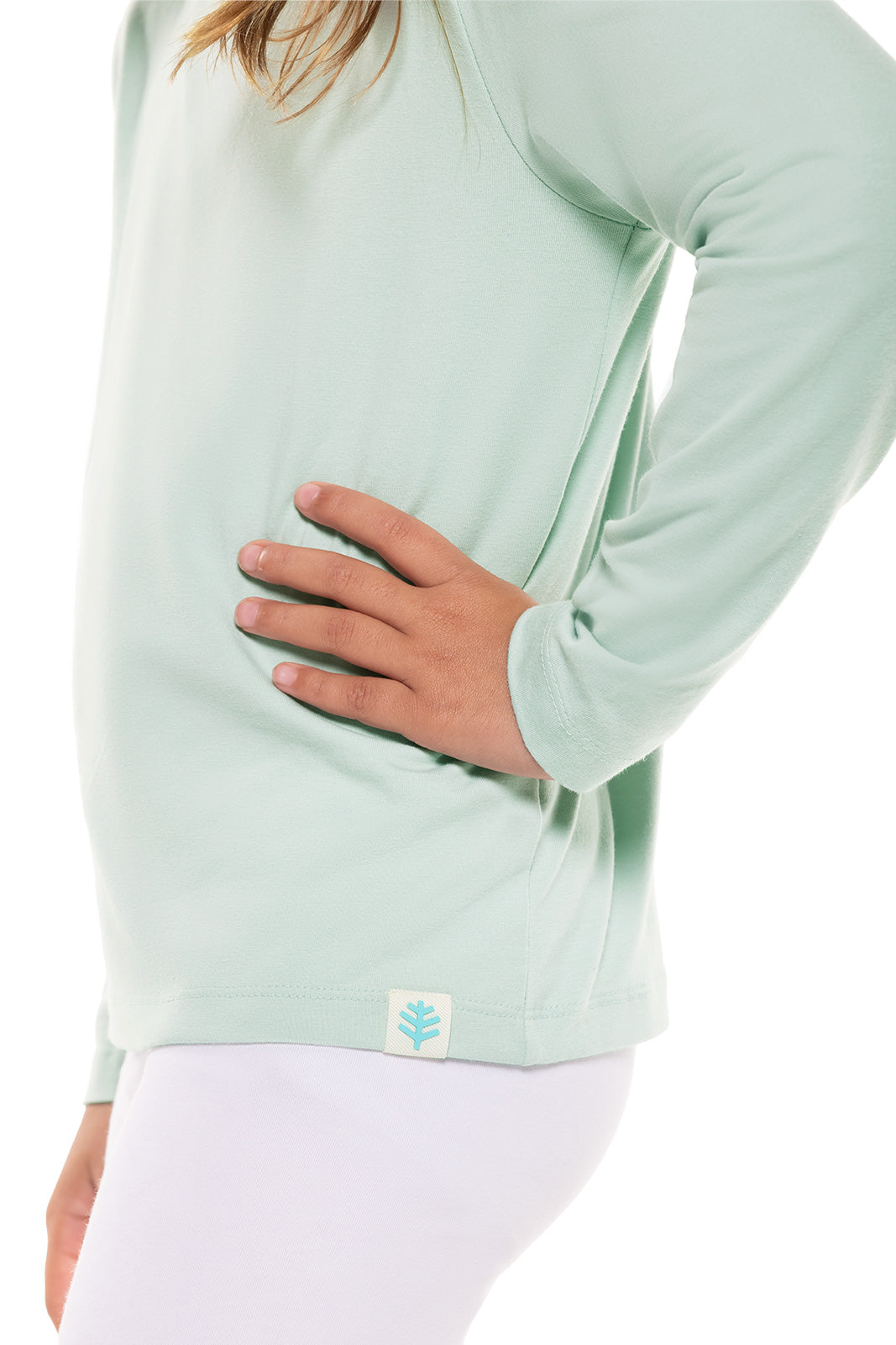 Coolibar UPF 50+ Toddler Long Sleeve Sun Shirt – Zinc Oxide Fabric, Lightweight & Soft, Sun Protective - View #8