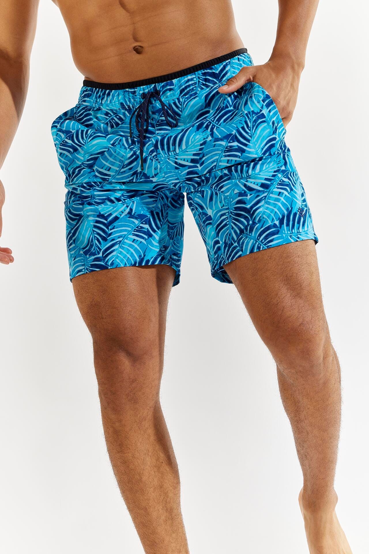 KOHLRABI SWIM SHORTS - NAVY/BLACK