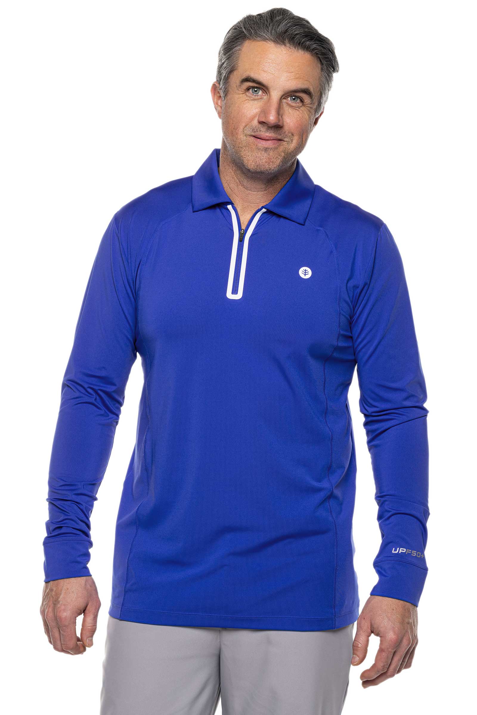 Blue Baja Serape Men's Golf Shirts